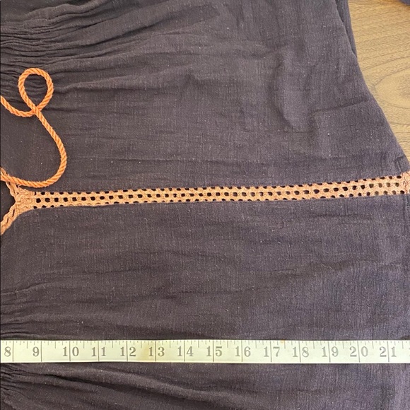 Urban Outfitters • Rainbow • Boho • Peasant Sleeve - Picture 10 of 11